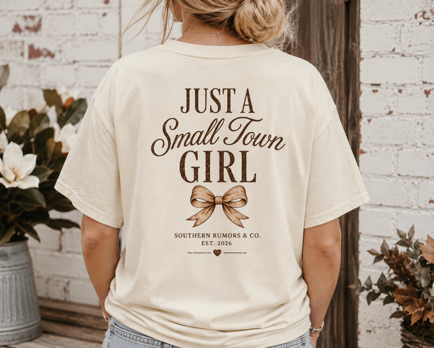 Just A Small Town Girl - Short Sleeve Tee
