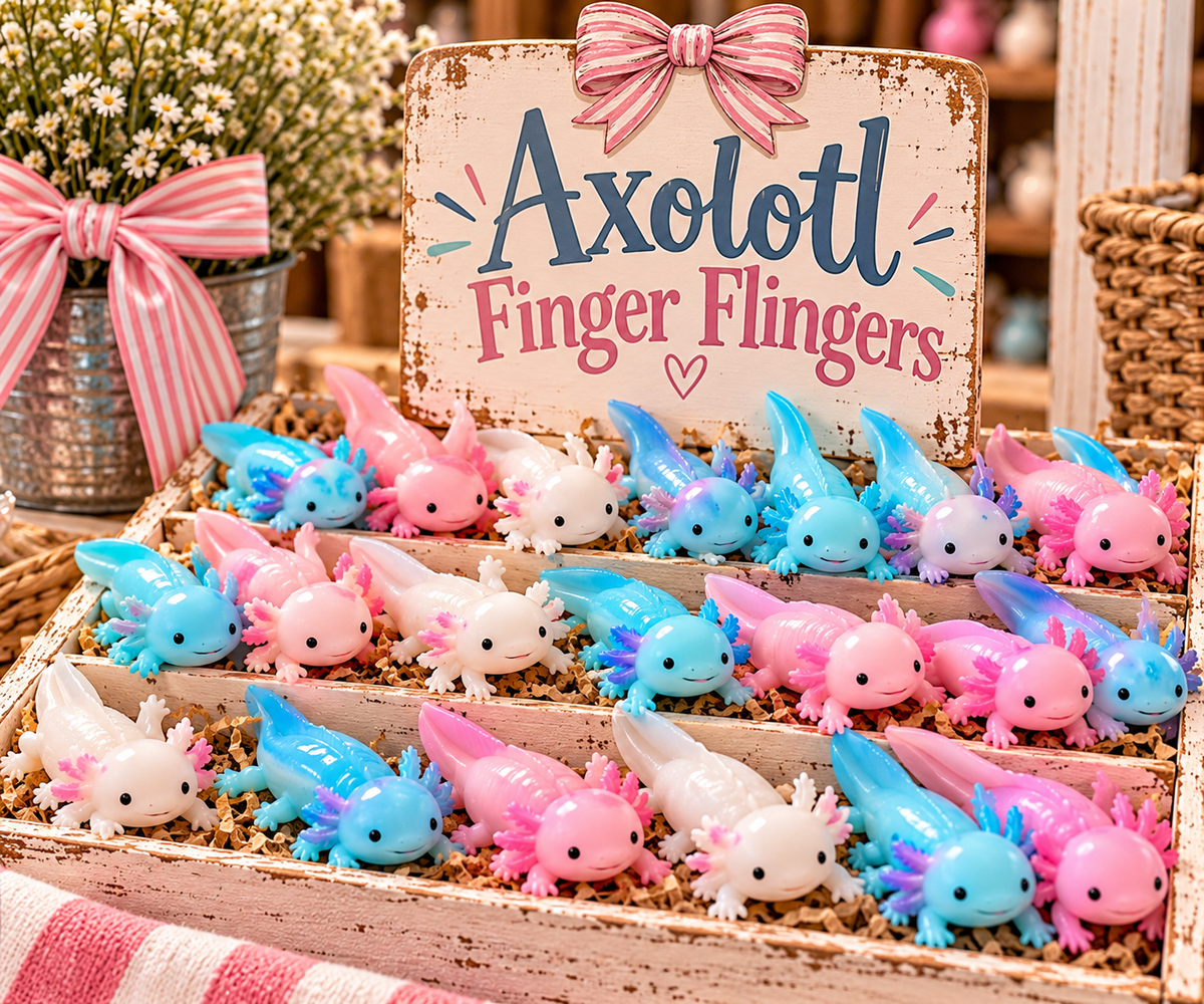 Axolotl Finger Fling