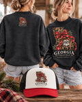 Georgia Christmas Limited Edition Crewneck & Hat Bundle